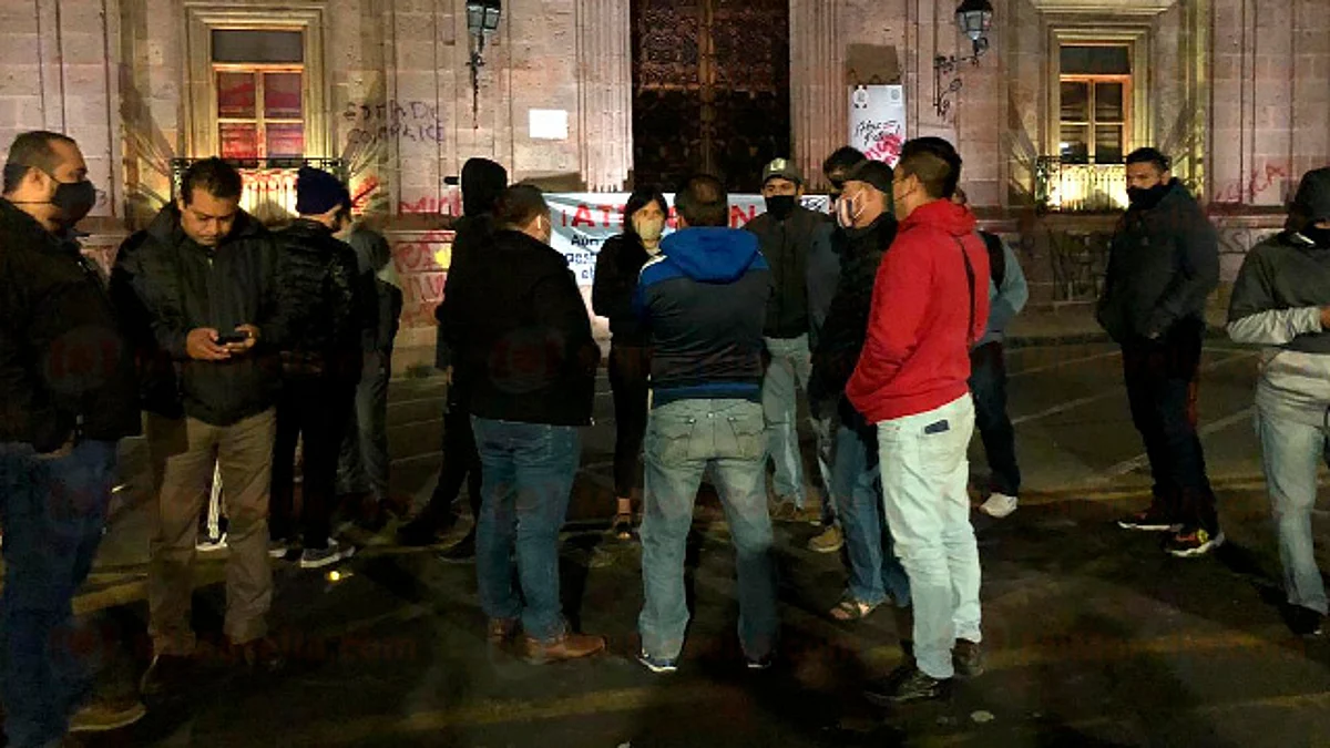 Uno más sigue detenido (Foto: Marco Santoyo)