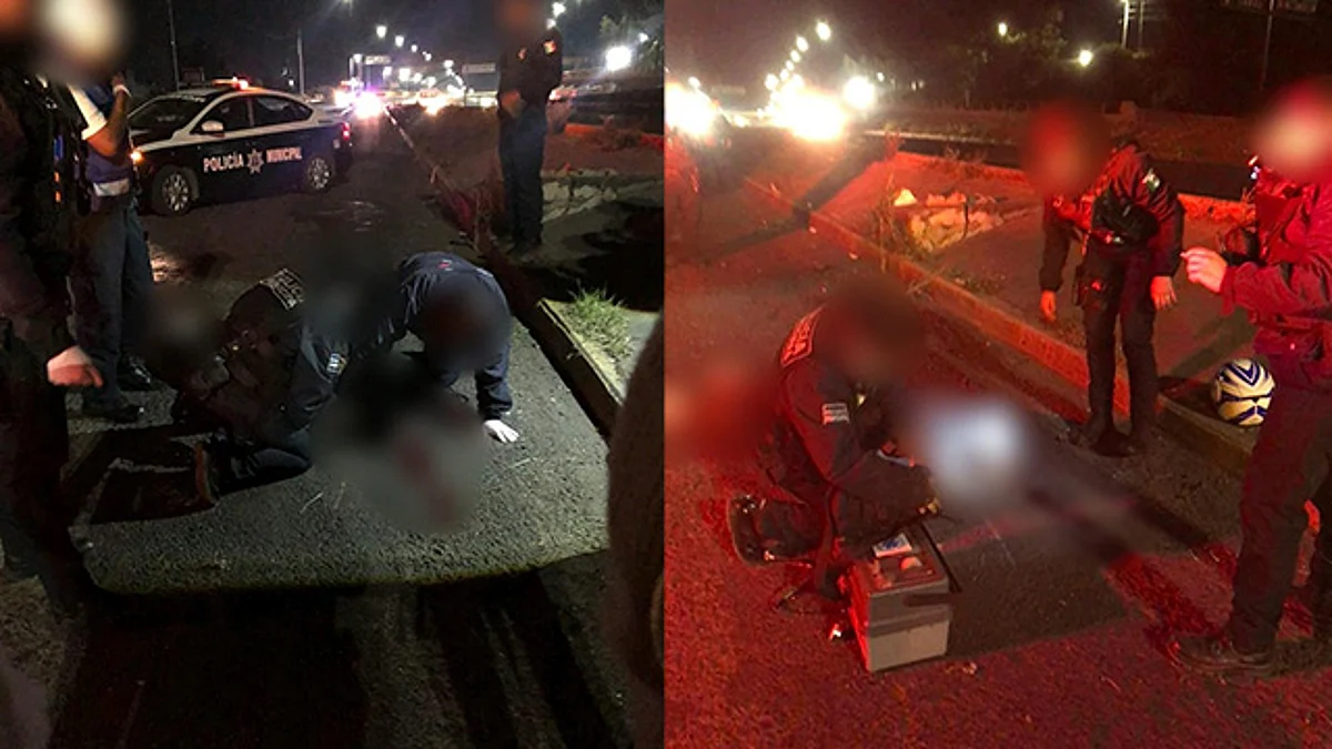 Motociclista muere tras derrapar en el periférico norte de Morelia