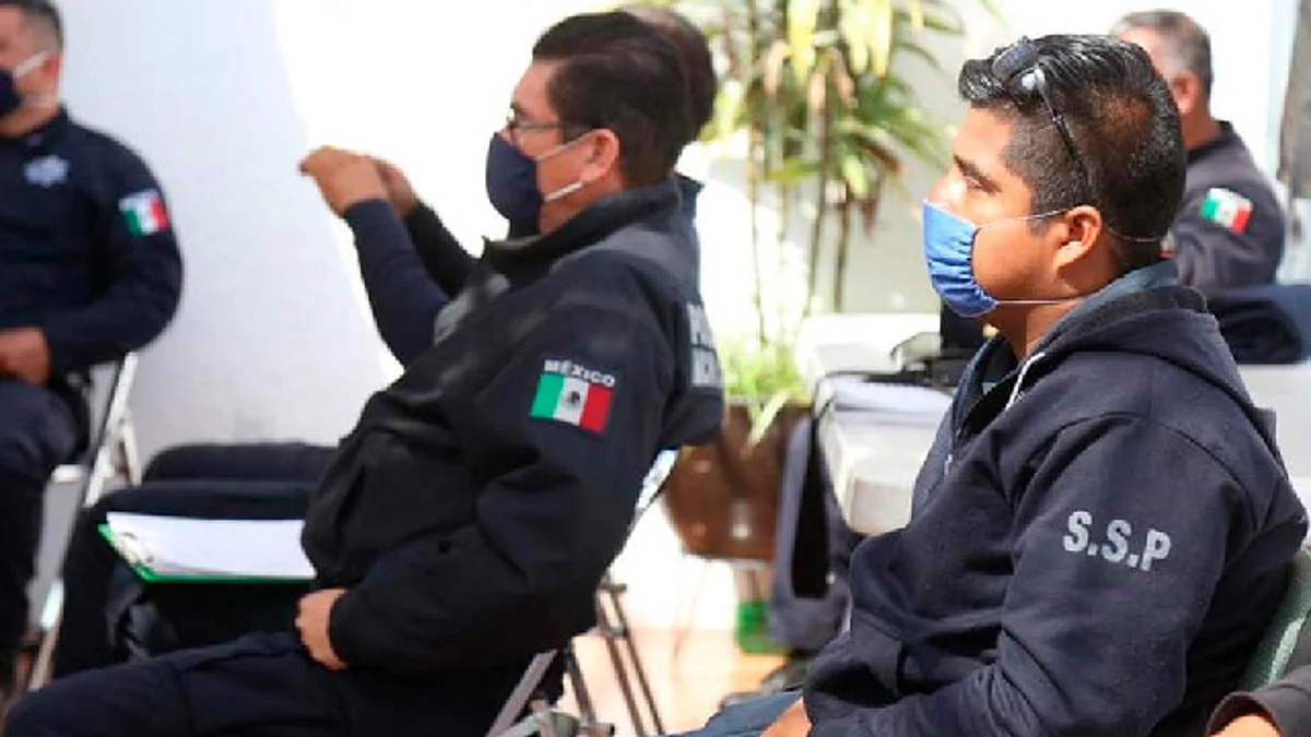 Durante pandemia, Michoacán registra 77 policías positivos a Covid-19