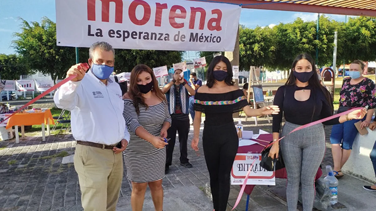 Inauguran segundo Tianguis Cultural Urbano de Morelia