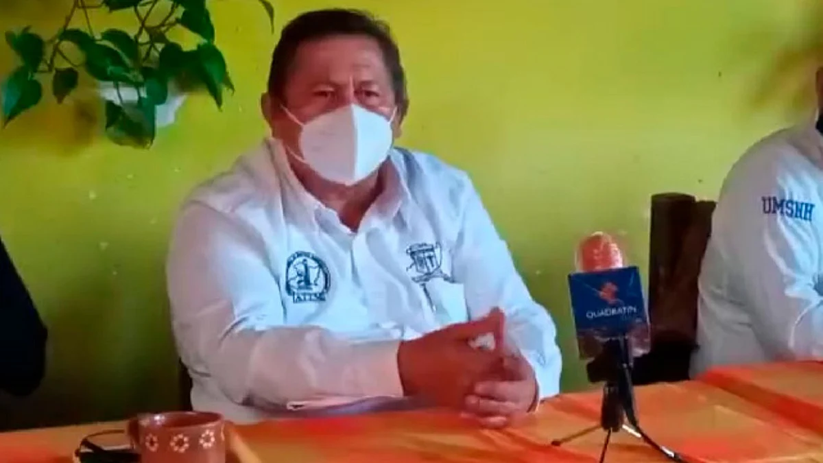 El presidente del ATEM, Javier Maldonado Torres, comentó que los adeudos corresponden a compromisos establecidos en los contratos colectivos (Foto: Aned Ayala)