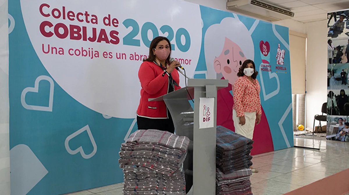 Convoca DIF Morelia a donar cobijas para abrigar a familias vulnerables