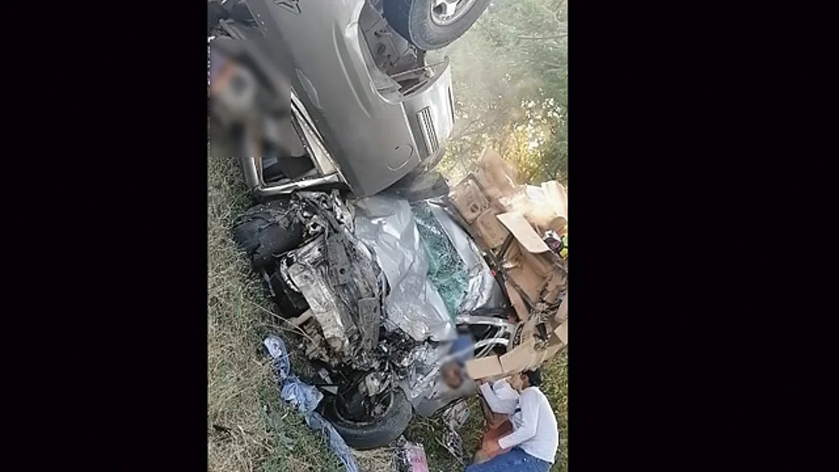 De los dos fallecidos se desconocen sus generales (Foto: captura FB/ Ambulancias AMBUMED)