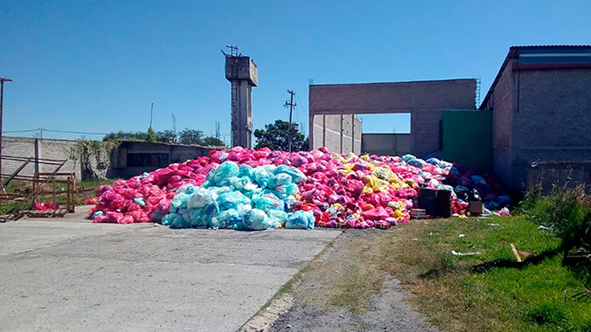 La Proam tiene registro de una denuncia ciudadana por acopio de RPBI en un predio del municipio de Tarímbaro, el cual fue clausurado (Foto: Cortesía)