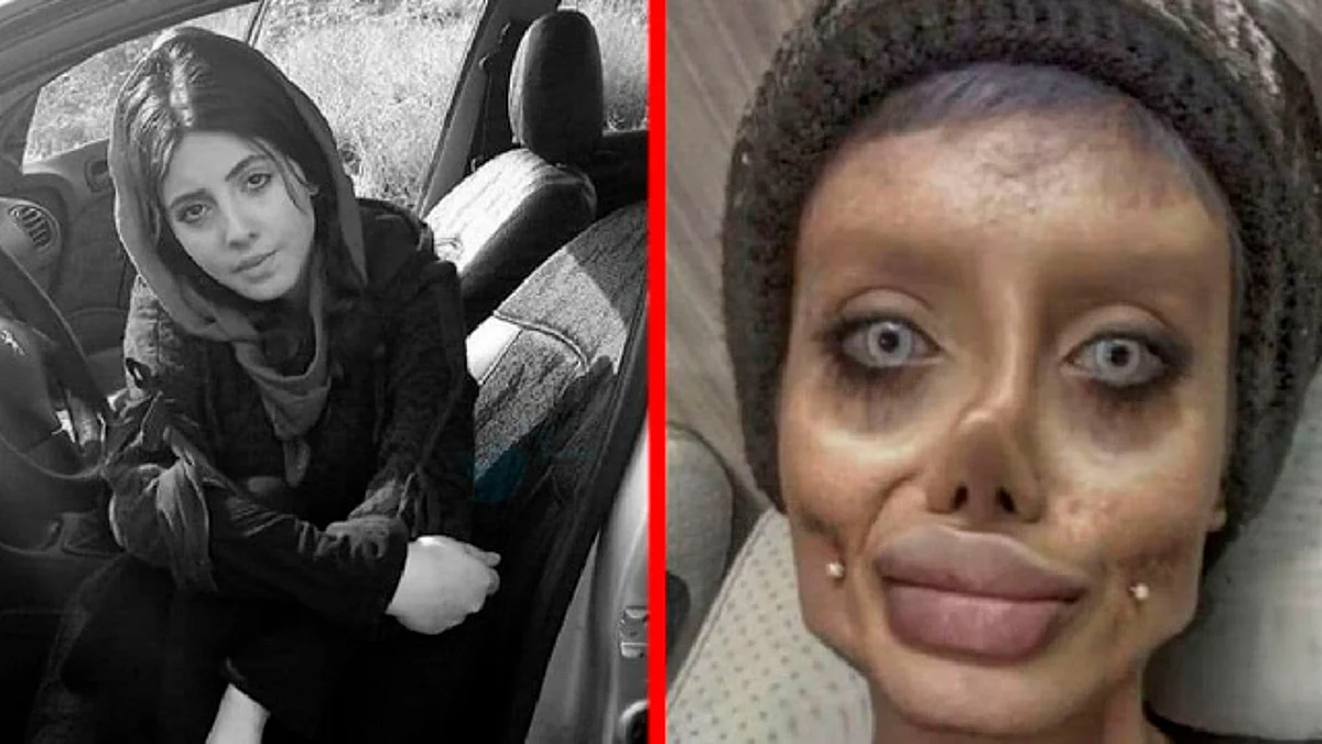 Es conocida por tratar de parecerse a la actriz Angelina Jolie (Foto Twitter: @Bhat_Aaqib_786 )