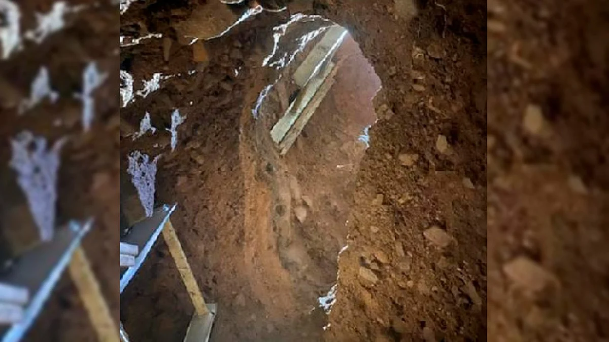 Durante varias semanas el hombre cavó y construyó el túnel que en redes sociales ya fue apodado “el túnel del amor” (Foto Ilustrativa: https://www.cbp.gov/newsroom)