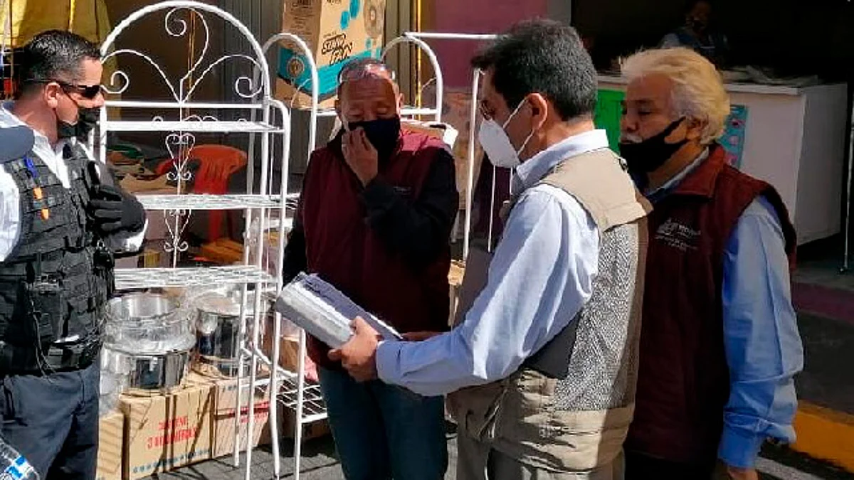 Suman 335 decomisos a comerciantes ambulantes en el centro de Morelia