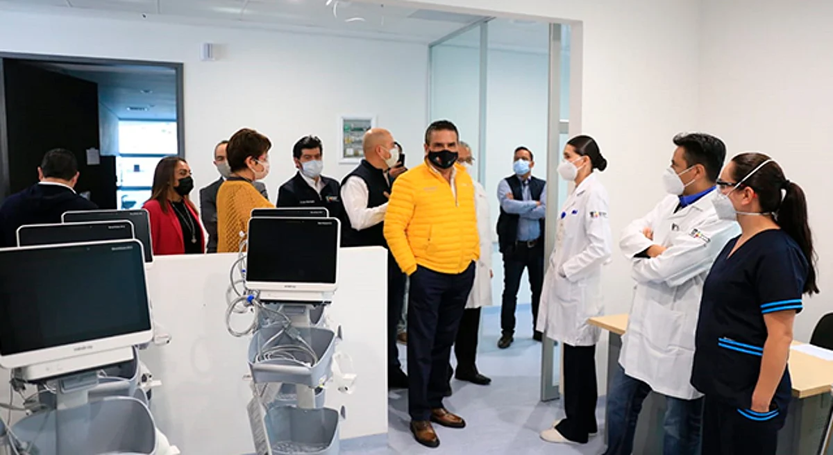 Supervisa gobernador área Covid-19 del nuevo Hospital Civil de Morelia