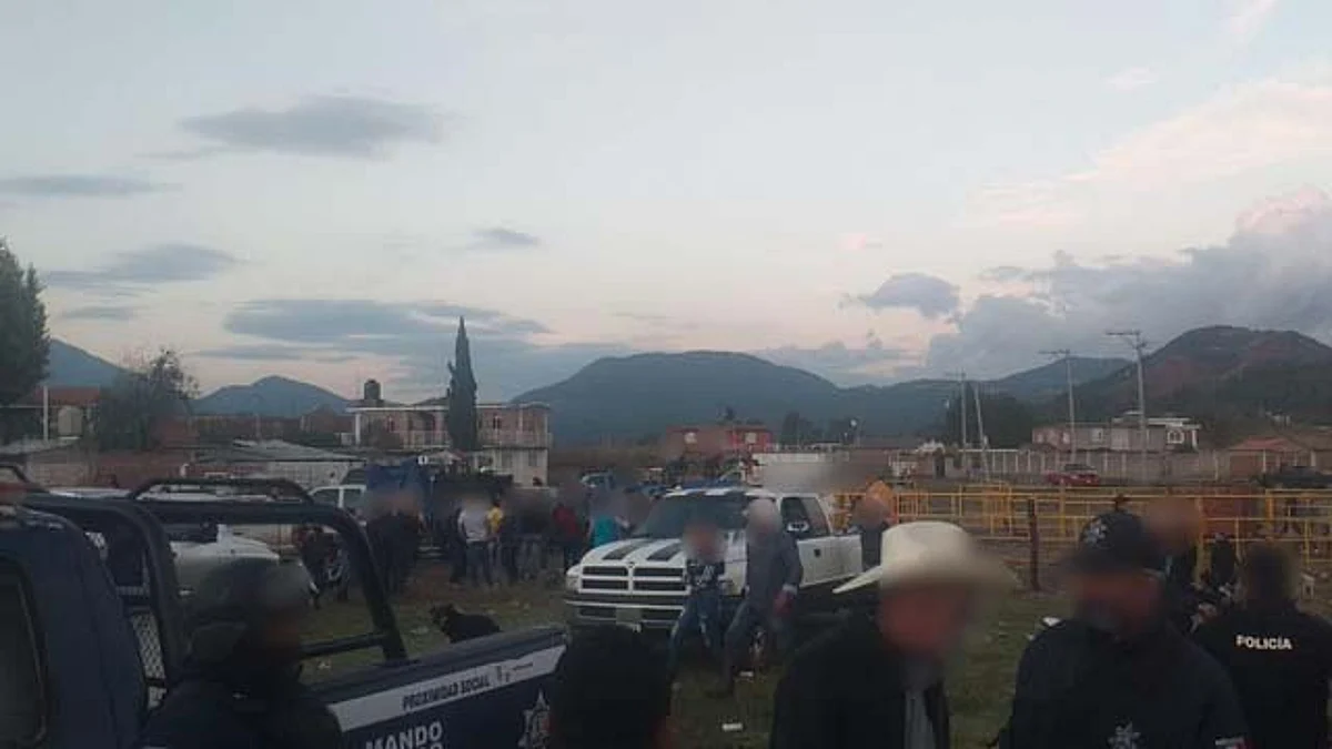 Fue en la comunidad de Coenembo donde el personal de la Policía Michoacán ubicó el evento (Foto: cortesía)