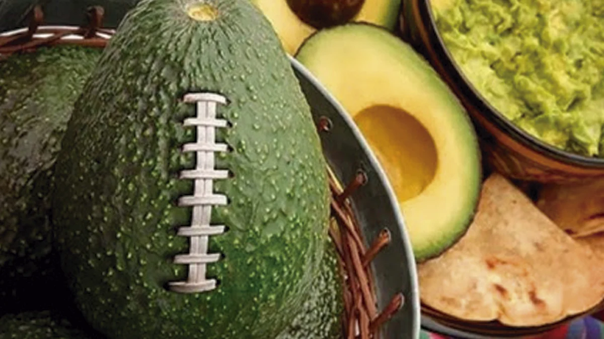 Aguacate michoacano, el mariscal del Super Bowl en EU