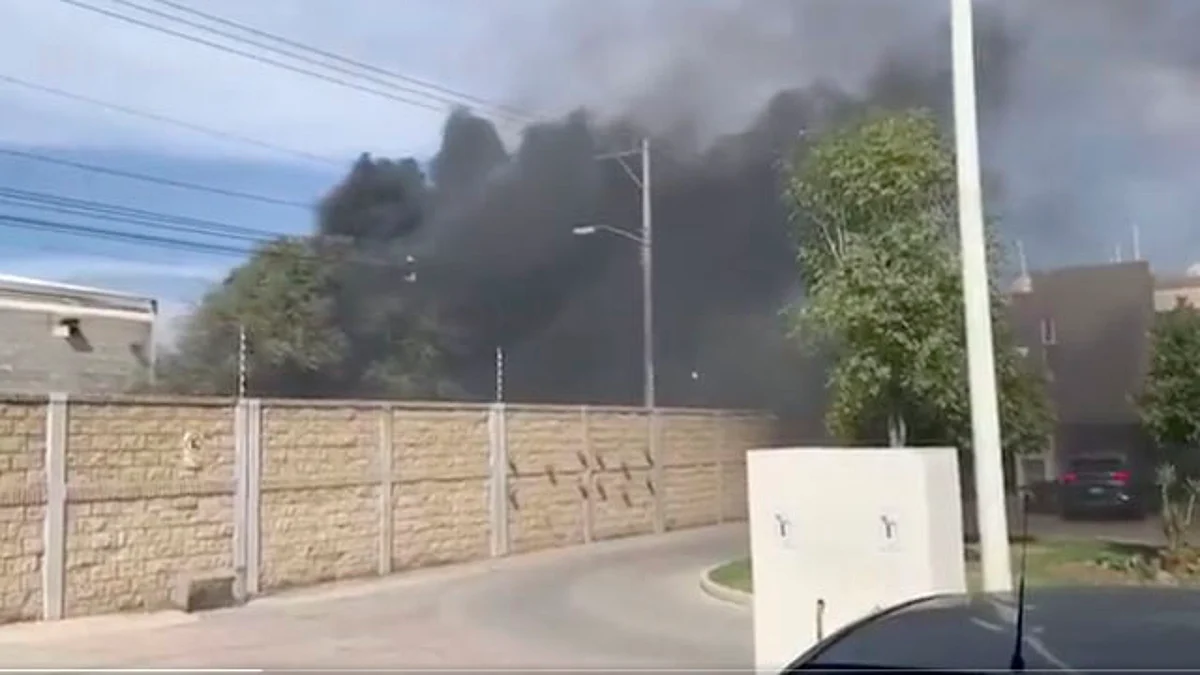 Empleados del crematorio informaron que debido a la pandemia del Covid-19 se registró una alta demanda en el recinto funerario (Foto: captura TW/ @ReginaAranda_es)