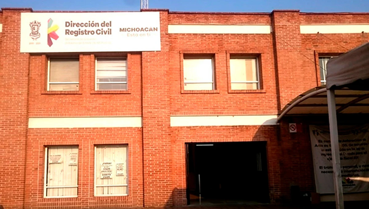 Morelia: Por contingencia, modifican horarios de atención en Registro Civil