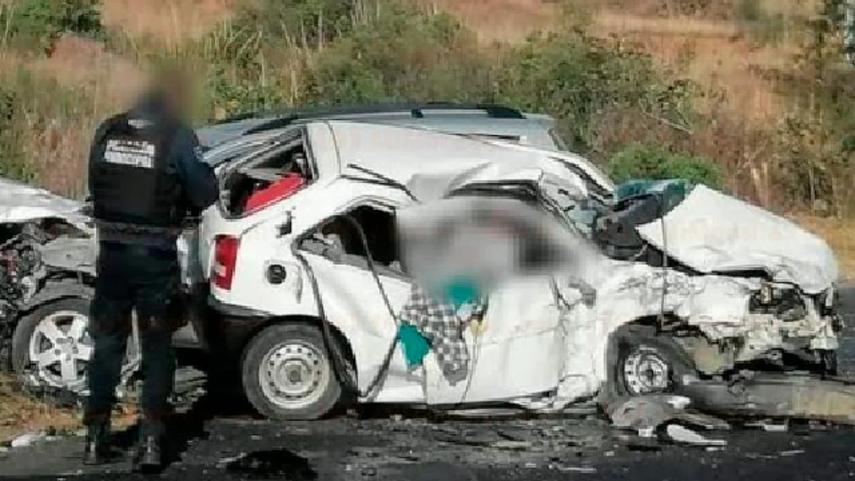 Accidente automovilístico deja una persona muerta, en Ciudad Hidalgo