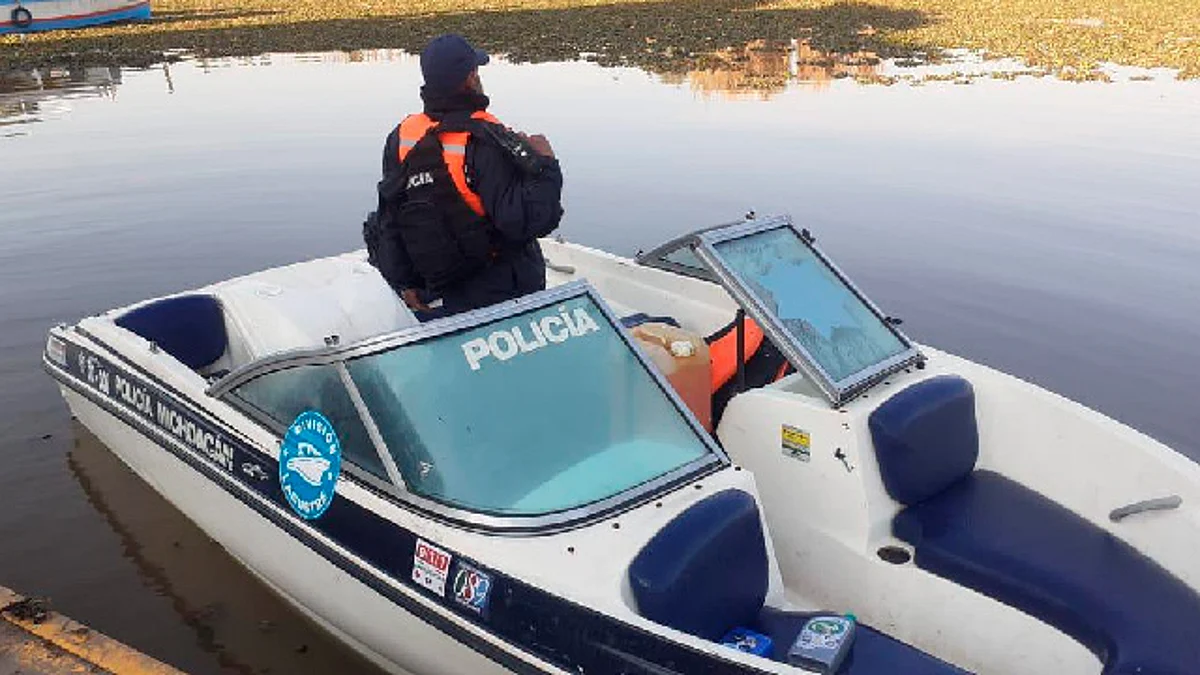 Existen indicios de que podría tratarse de Miguel Ángel de 25 años de edad (Foto TW: SSP Michoacán)