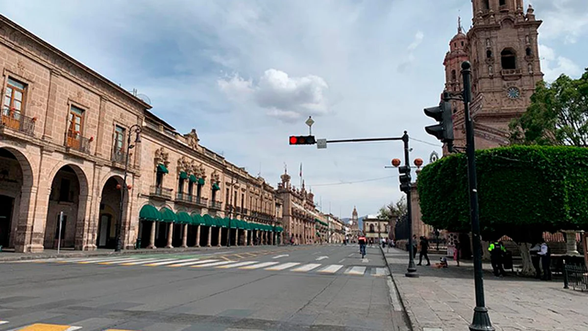 Reabrirán calles del centro de Morelia; ajustan medidas sanitarias