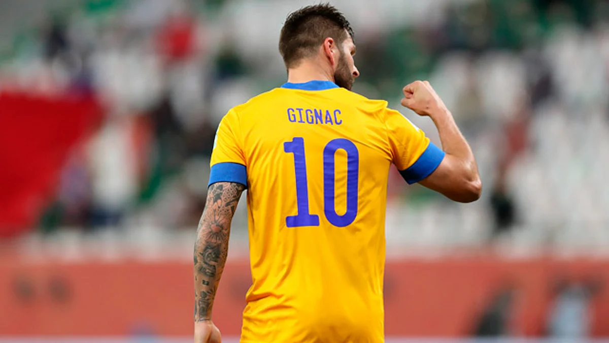 Gignac anotó el único gol del partido (Foto: @TigresOficial)