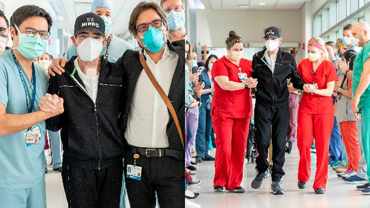 Se espera que la salud de Toño Mauri mejore gradualmente (Foto TW: @UFHealth)
