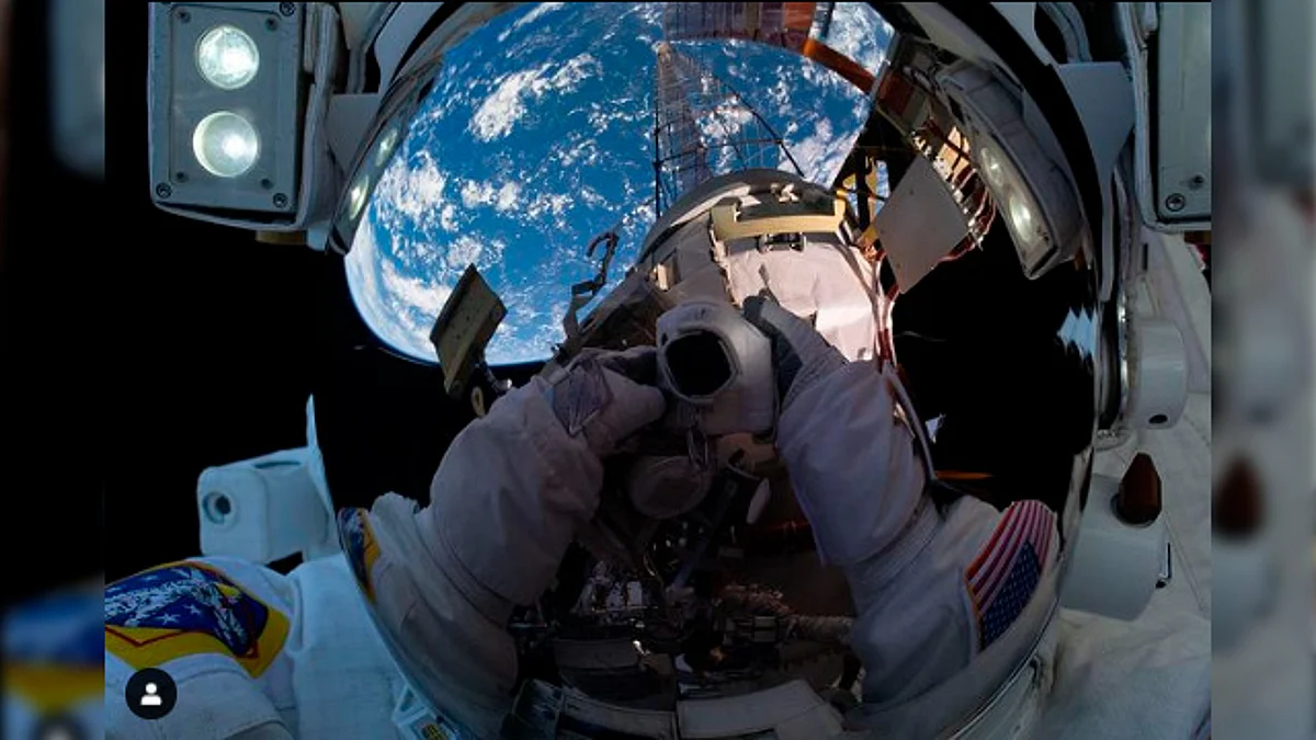 Así se vio el estadio Raymond James desde el espacio en el Super Bowl