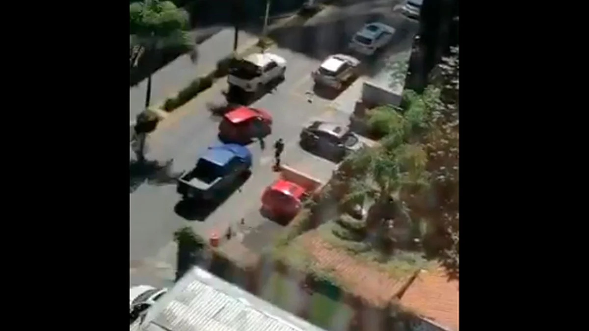 Testigos grabaron parte de los hechos (Foto: captura de video/@baezamanuel)