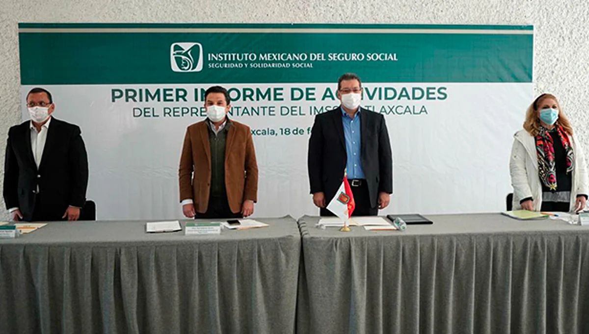 El representante del IMSS en la entidad, doctor José Luis Aranza, detalló en primera etapa destinaron 133 camas para atender a pacientes con Covid-19 (Foto Cortesía)