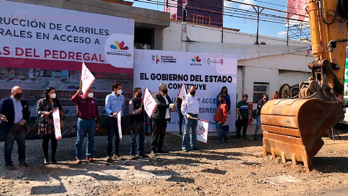 Morelia: Acceso a Villas del Pedregal y ciclovía se ejecutarán con fondo estatal