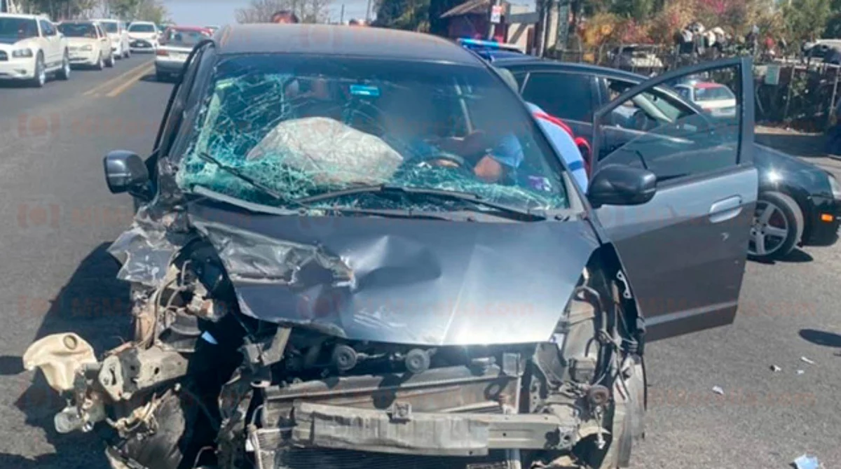 Se accidentan en Morelia