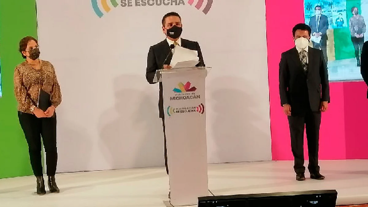 Michoacán, en alerta por tercera ola de contagios por Covid-19: Silvano