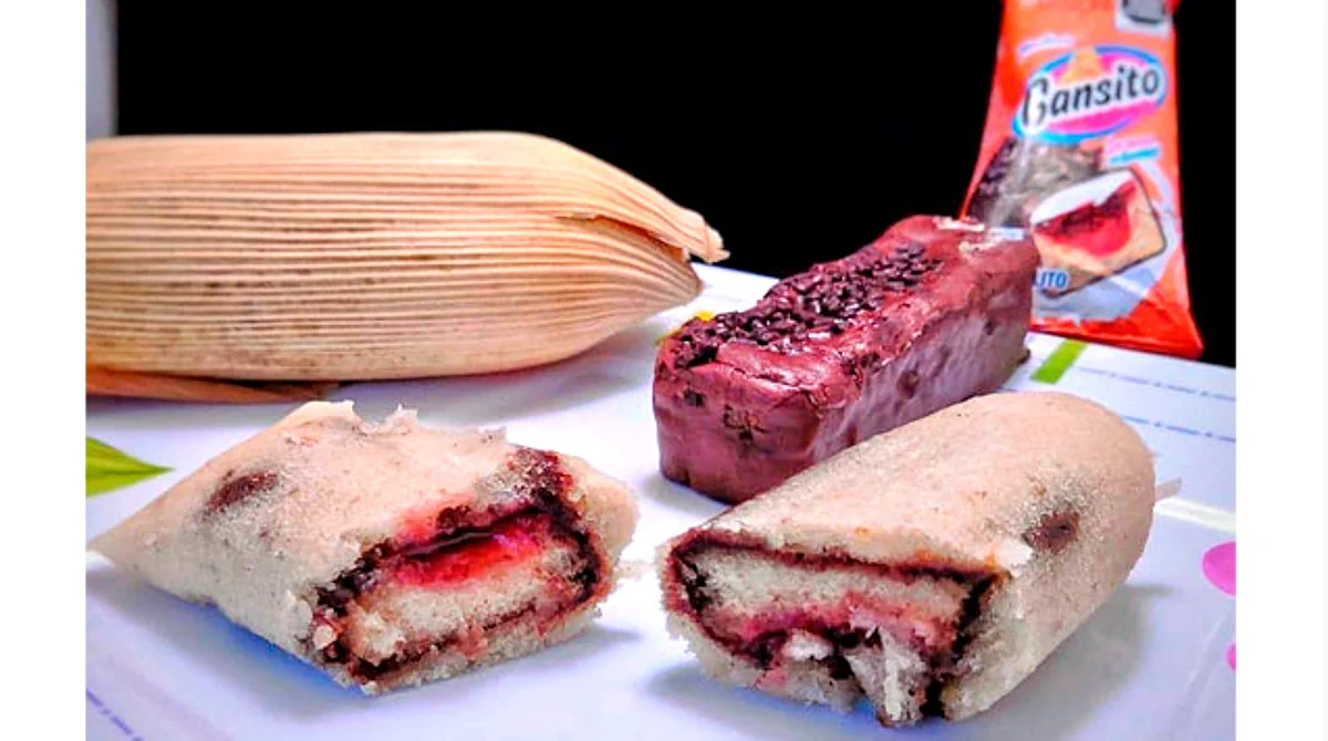 Moreliana vende ricos tamales de Gansito y de galletas Oreo