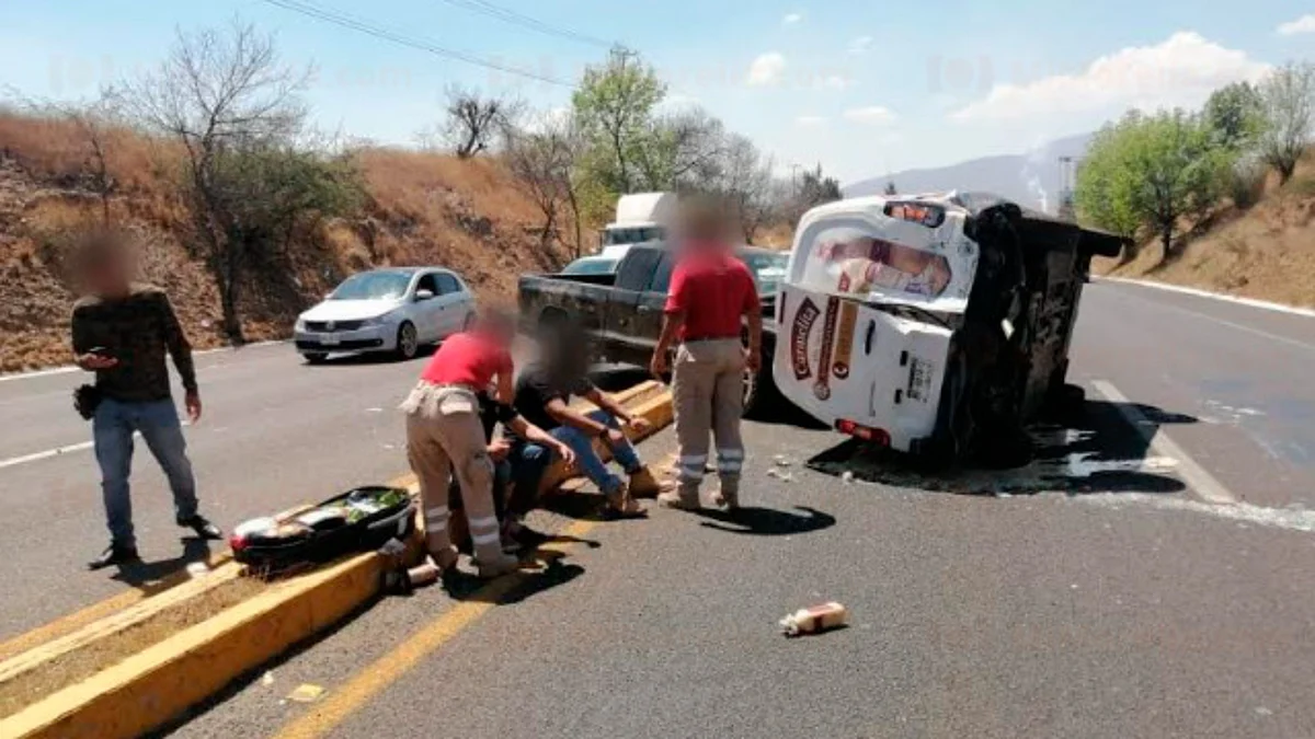 Los ocupantes de los automotores sufrieron leves contusiones
(Foto: RED 113)
