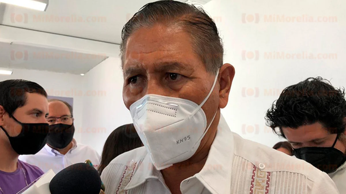 El alcalde moreliano ya fue vacunado (Foto: Marco Santoyo)