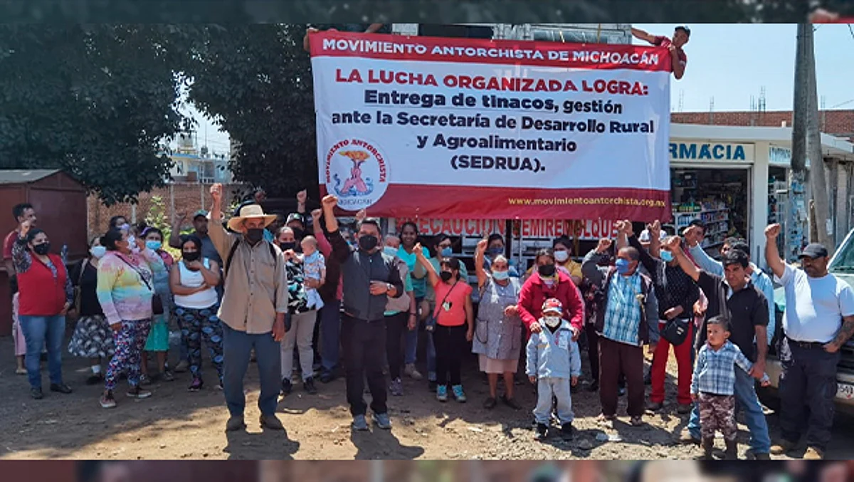 Los compañeros beneficiados se han dado cuenta de que solo unidos y organizados se logran beneficios en favor de los más vulnerables, enfatizó el líder antorchista (Foto Cortesía)