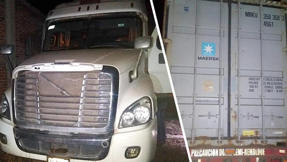 Catean inmueble en la colonia La Mintzita, recuperan tractocamión robado