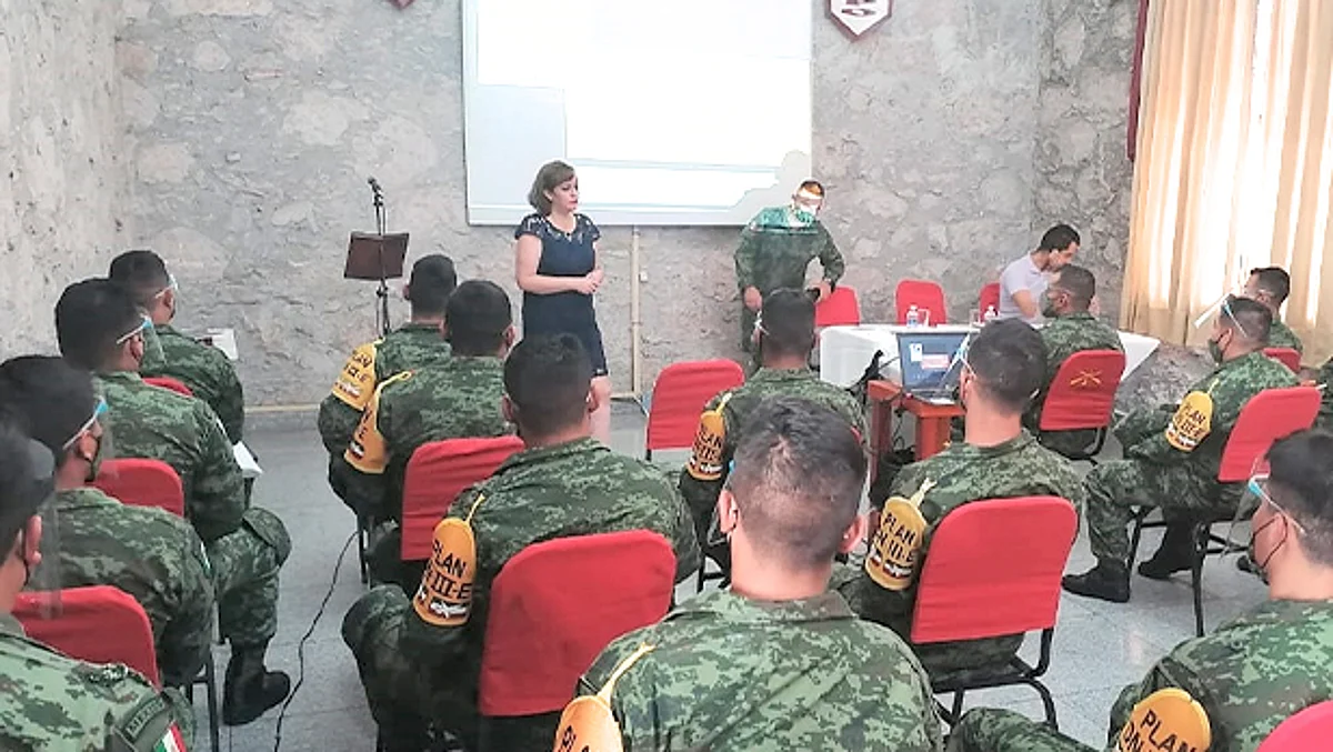 Capacita CEDH Michoacán a militares sobre derechos humanos