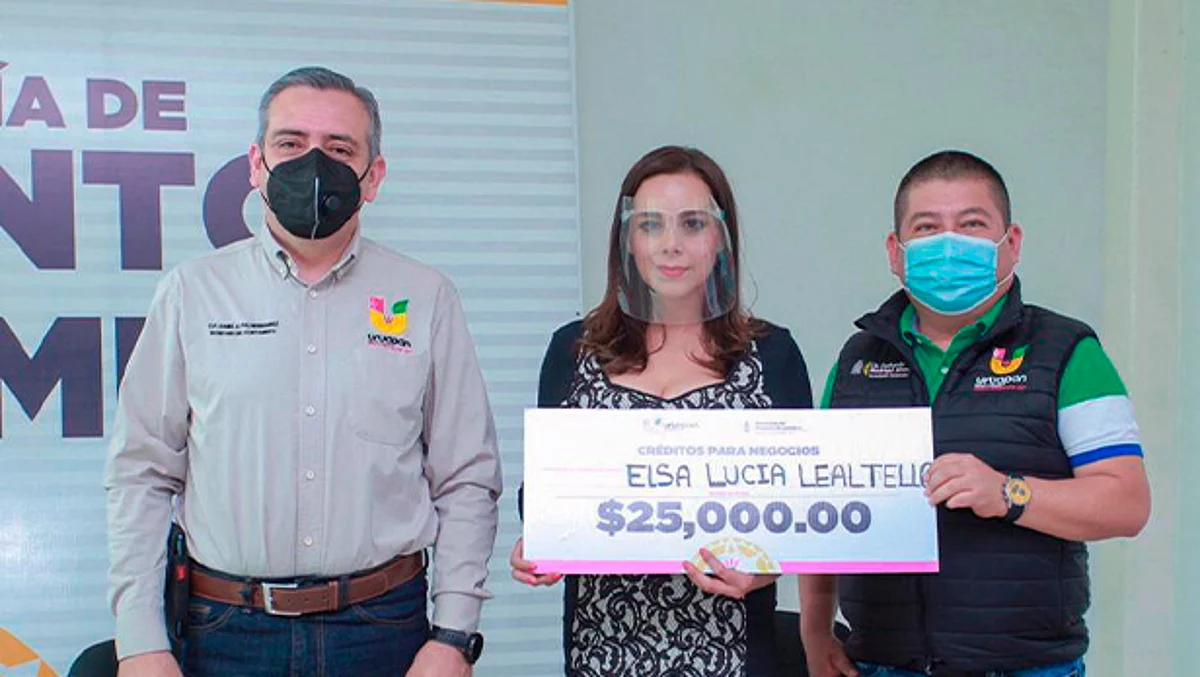 Recibieron financiamiento diversos giros comerciales, como papelería, farmacia, venta de calzado, estética, taller eléctrico, panadería, tiendas de abarrotes entre otros (Foto Cortesía)