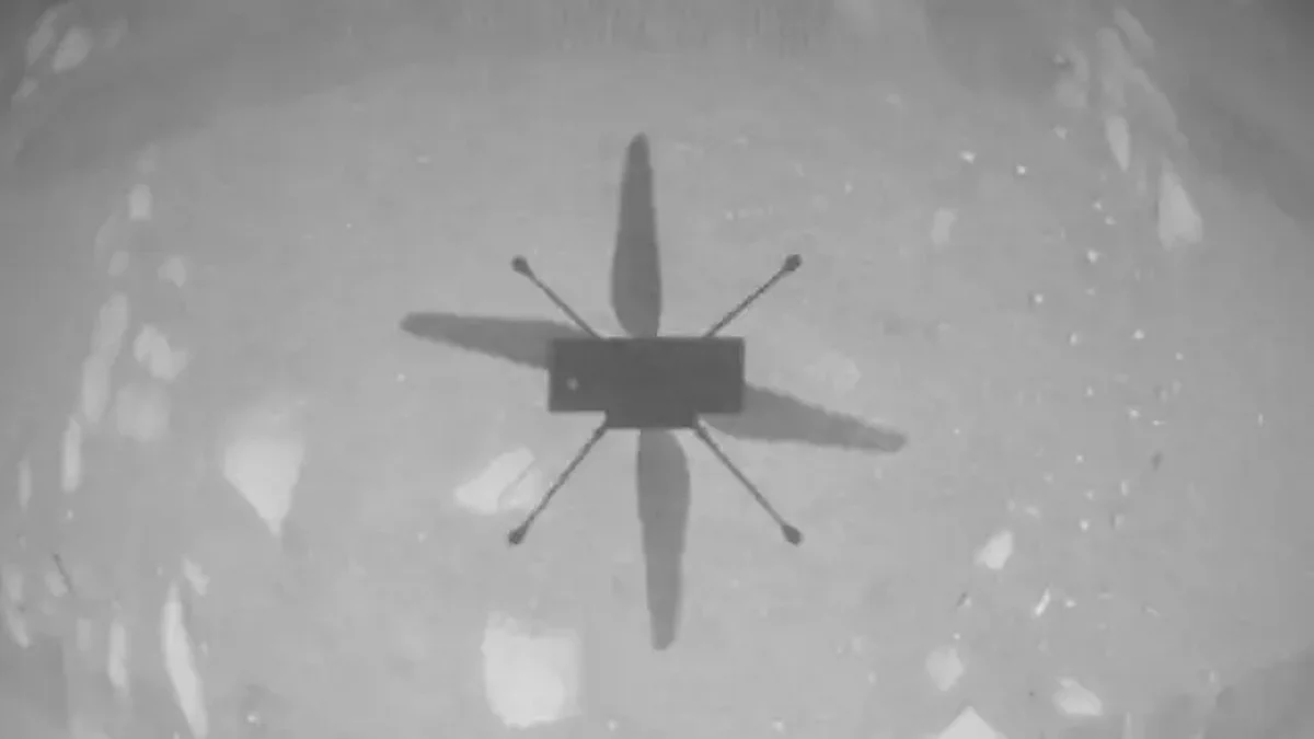 La NASA hace historia al volar el helicóptero Ingenuity en Marte