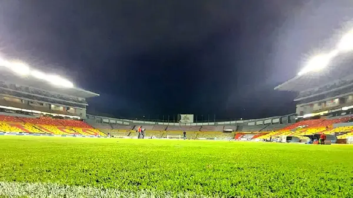Recomendó a la afición seguir los partidos por televisión (Foto FB: Estadio Morelos)