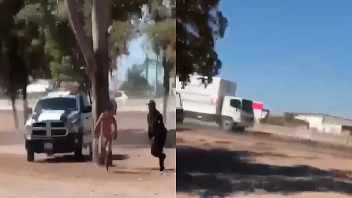Camión atropella y mata a hombre que huía de la policía