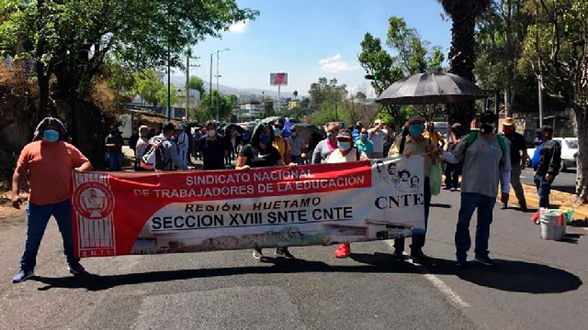CNTE convoca a movilización en Morelia este viernes