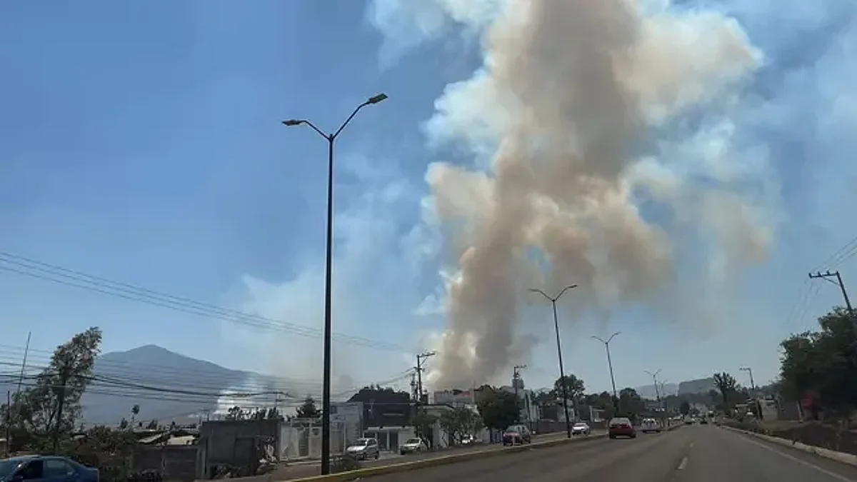Tres incendios activos en Morelia, se presume fueron provocados
