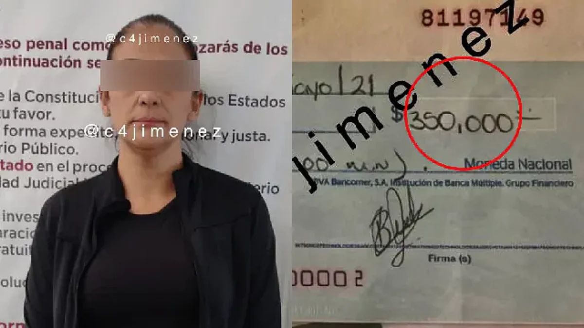 Detienen a ex Big Brother; pretendía cobrar cheque robado