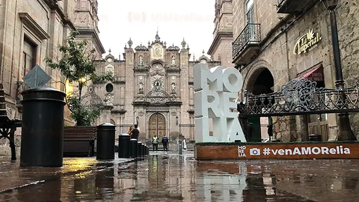 Todo el jueves nublado y por la tarde tormentas en Morelia, pronostican