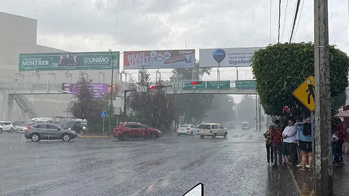 Tarde lluviosa en Morelia, el pronóstico para este miércoles