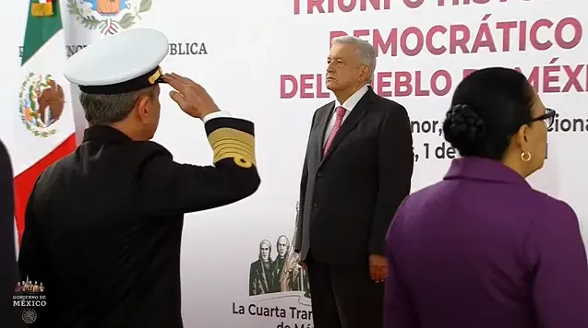 Hay signos alentadores de las crisis sanitaria y económica: AMLO en informe
