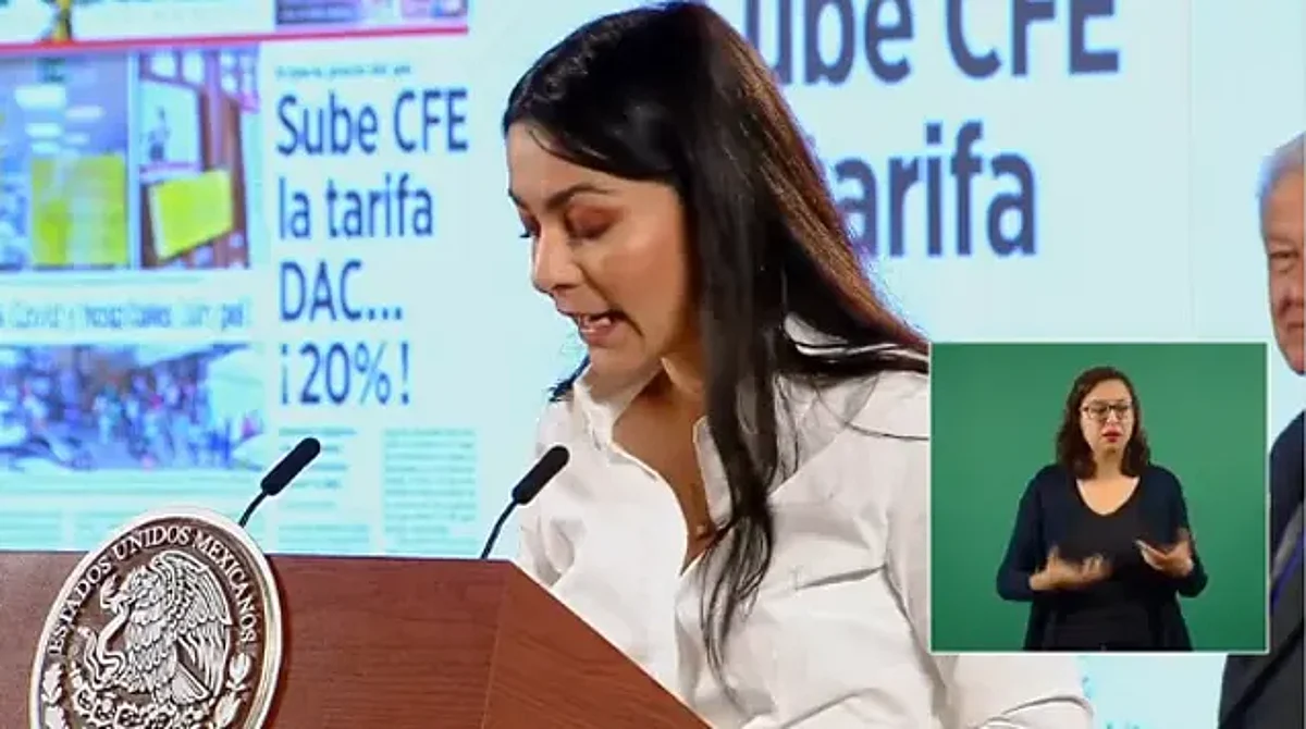 "Aumento de luz no es falso, pero se exagera", dice funcionaria de la 4T