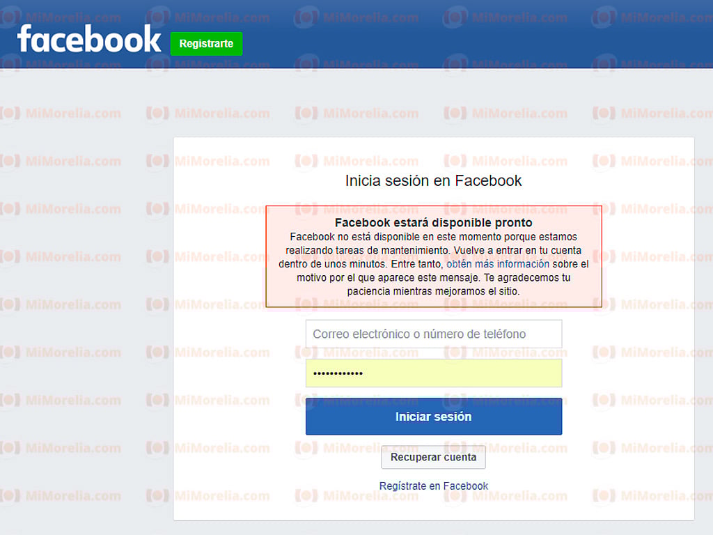 “Se cae” Facebook a nivel mundial