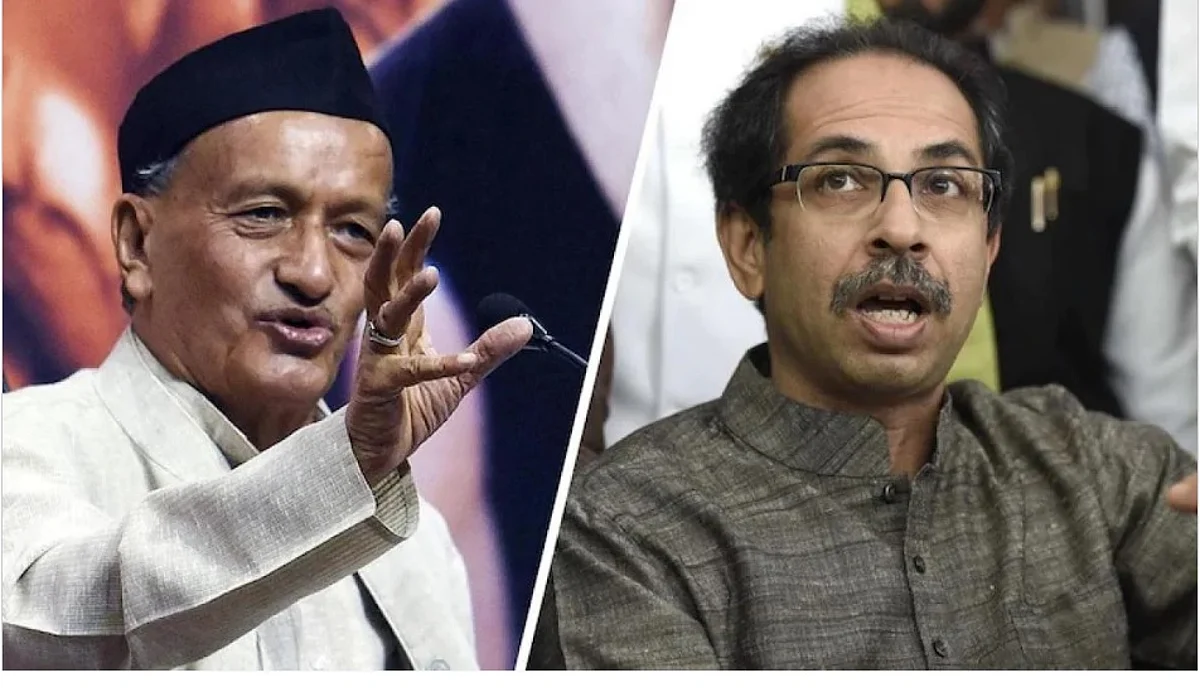 राज्यपाल भगतसिंह कोश्यारी आणि मुख्यमंत्री उद्धव ठाकरे