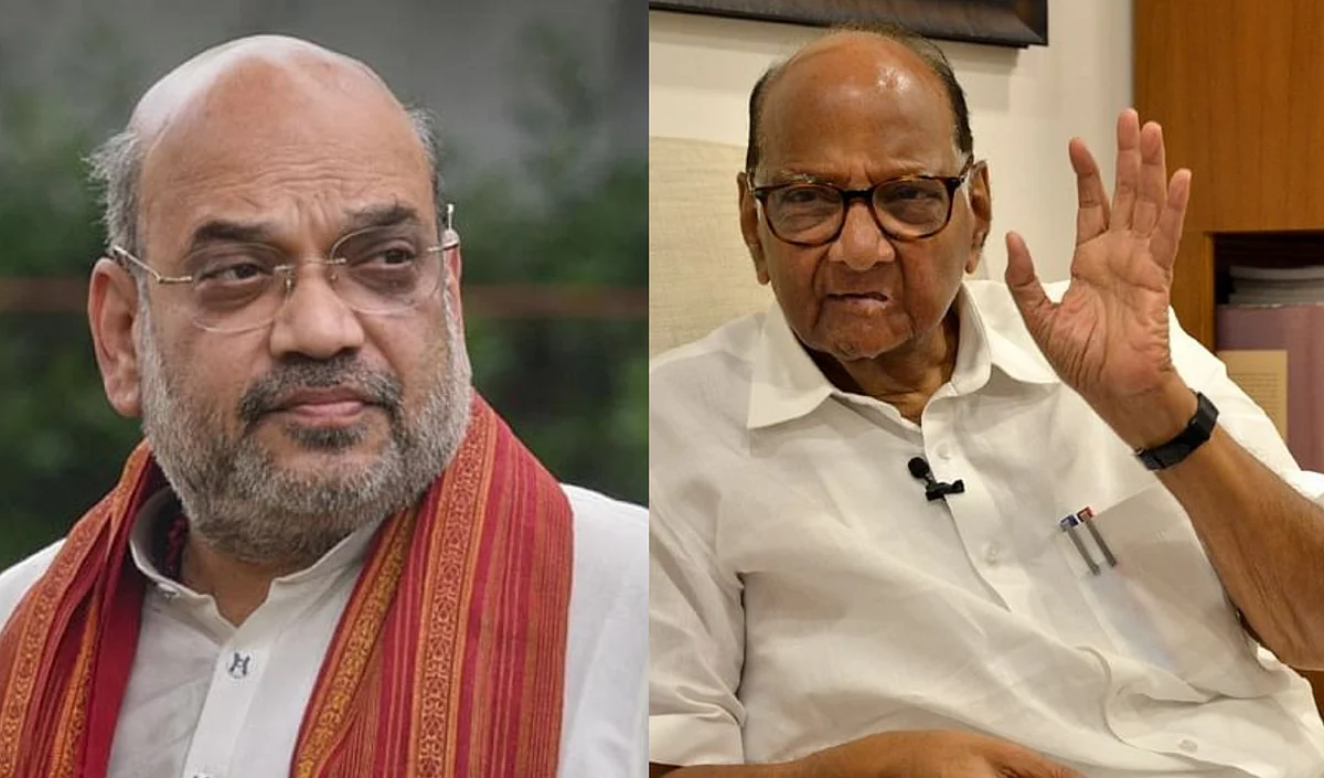 शरद पवारांची अहमदाबादमध्ये अमित शाह यांच्याशी शनिवारी भेट? जाणून घ्या नेमकं काय घडलं
