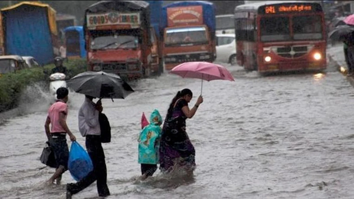 Mumbai Rain : मुंबईला रेड अलर्ट! पालघर, ठाणे, रत्नागिरीत अतिमुसळधार पावसाचा इशारा