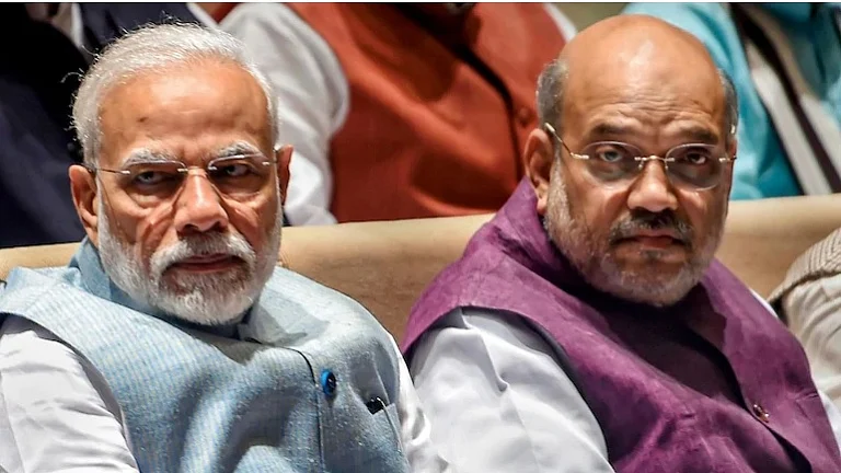 पंतप्रधान नरेंद्र मोदी आणि अमित शाह