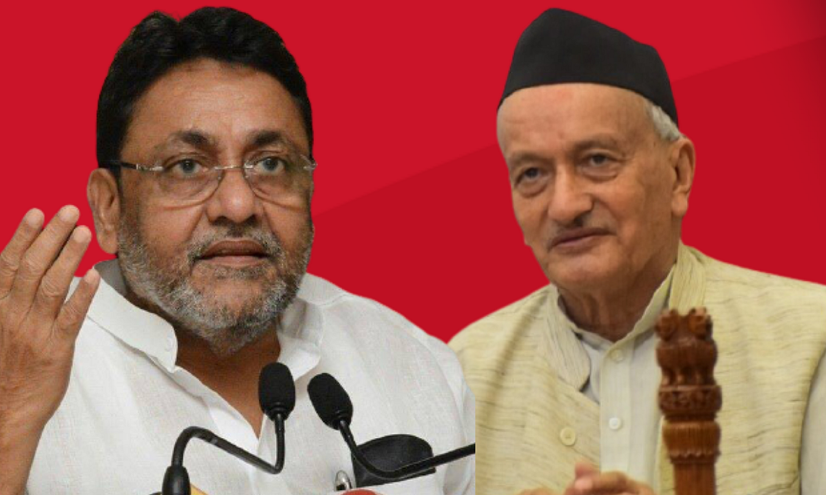 Nawab Malik: 'राज्यपाल भवन आता राजकीय अड्डा झालाय', नवाब मलिकांची जोरदार टीका